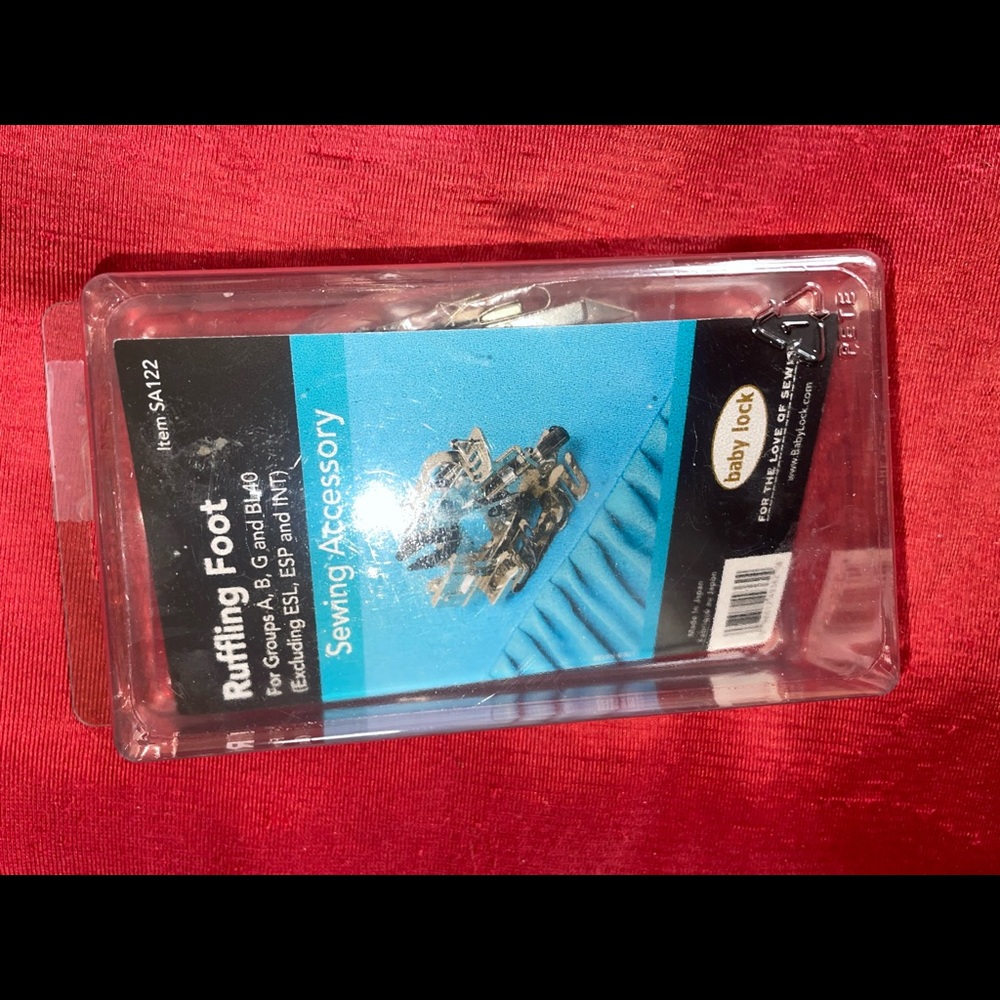 This is for an embroidery machine it’s a part that makes ruffles